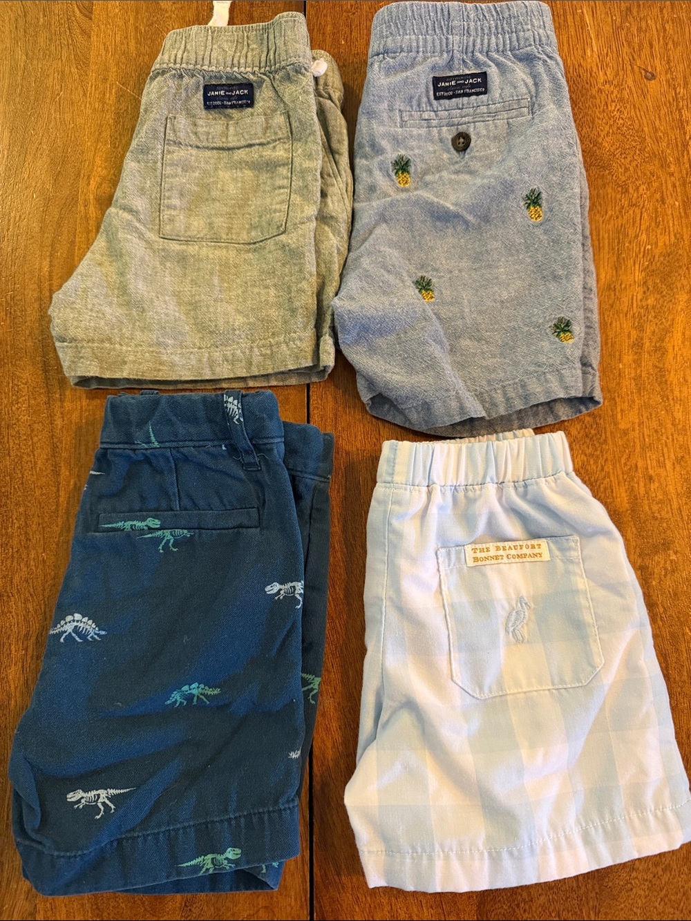 3T short Set of 4 Janie and Jack, Crewcuts, Beaufort Bonnet